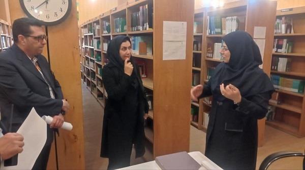 بازدید ارزیابان وزارت بهداشت از کتابخانه دانشکده پزشکی کرمانشاه در مورخ چهارشنبه ۱۲ آذر ۱۴۰۴